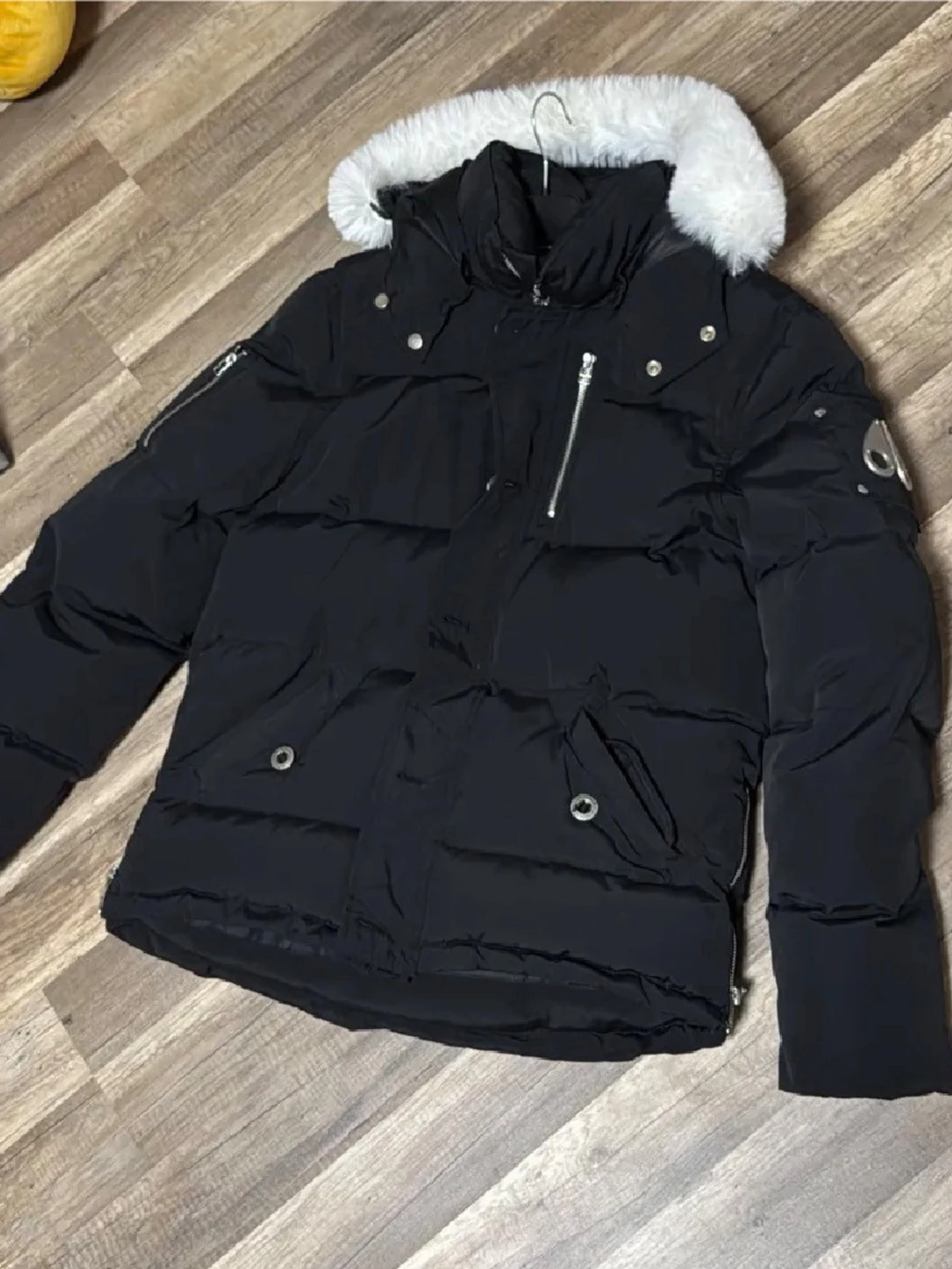 Svart Moose Knuckles dunjacka - 4