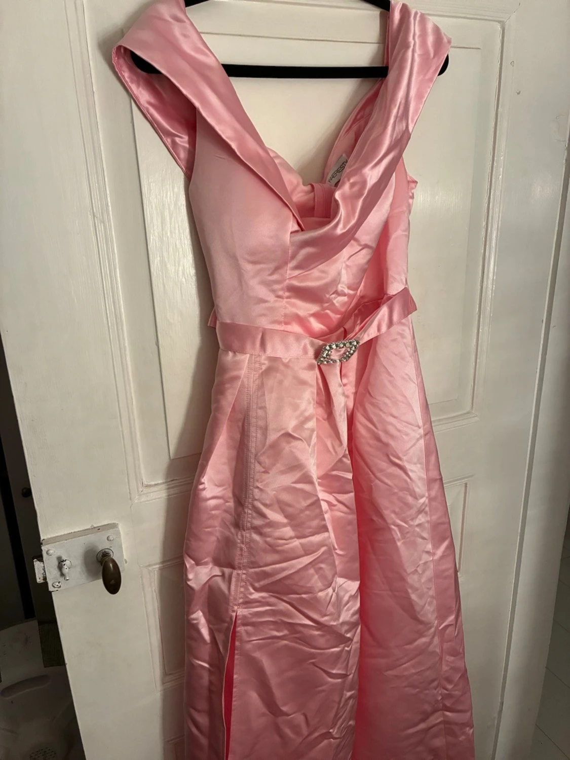 Rosa långklänning från Shein