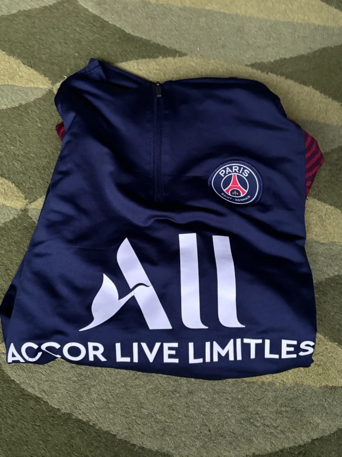 PSG träningströja Nike blå/vinröd - 1