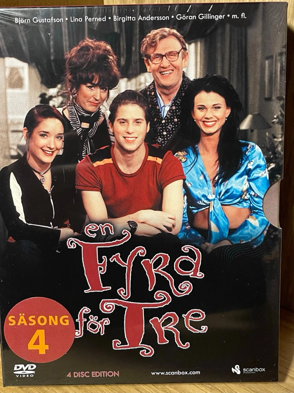 En Fyra För Tre - Säsong 4 DVD-Box