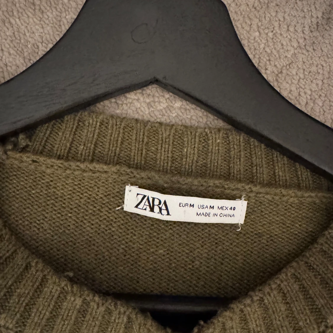 Stickat ulltröja från Zara - 3