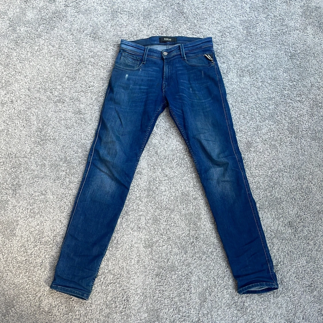 Blå skinny jeans från Replay - 1