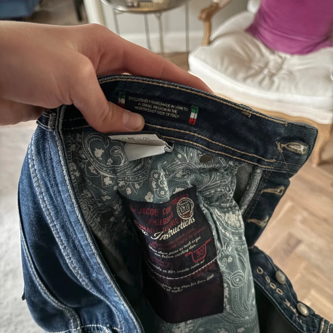 Jacob Cohen blå jeans - 3