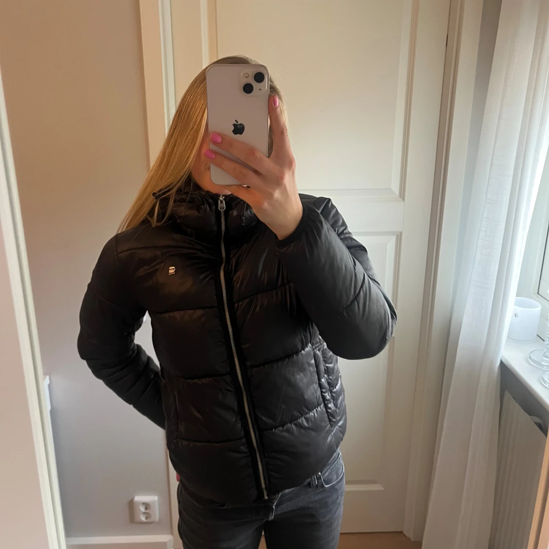 Svart pufferjacka från G-star