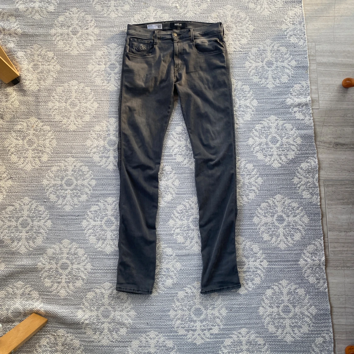 Replay Anbass Hyperflex grå jeans - 3