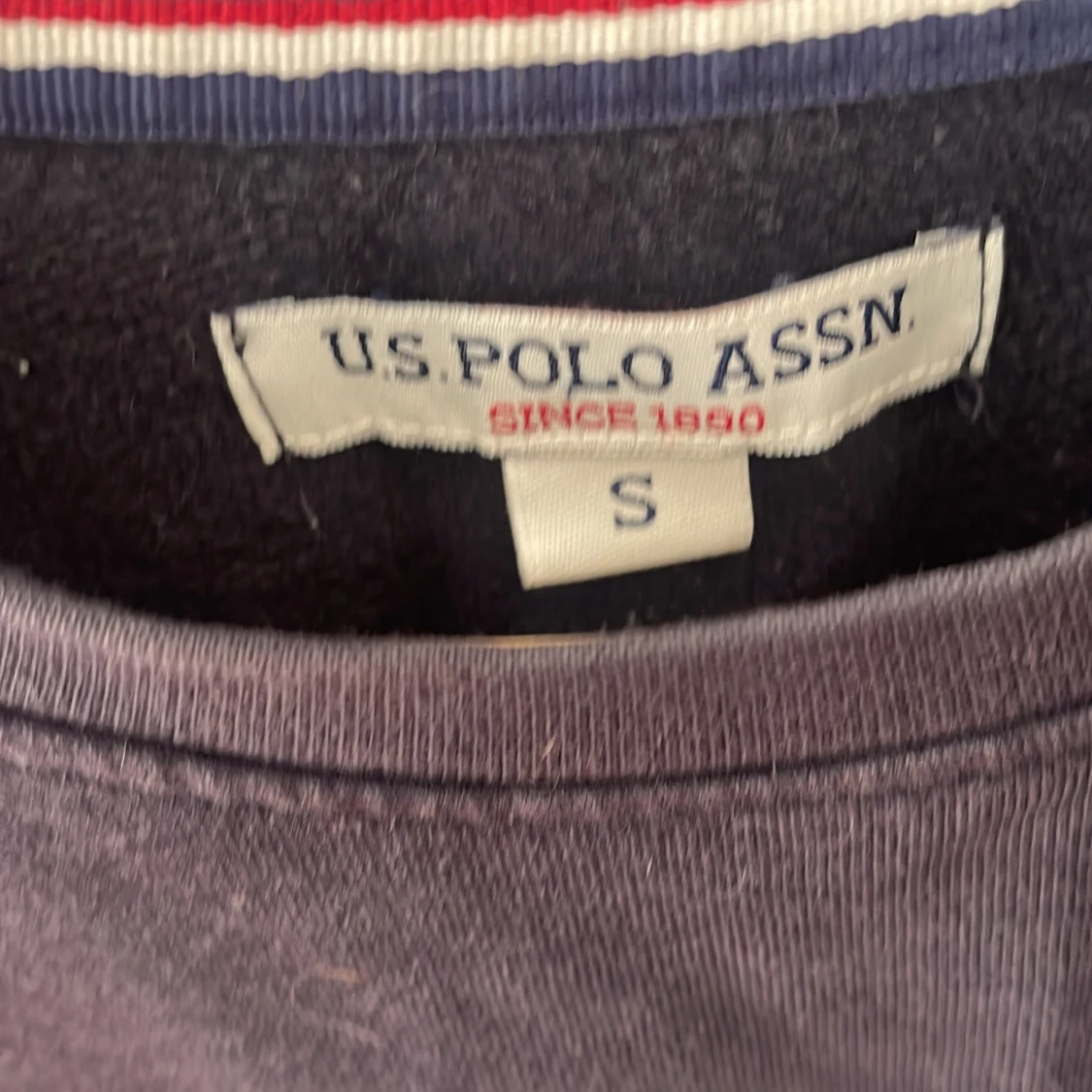 Svart långärmad tröja från US Polo Assn - 2