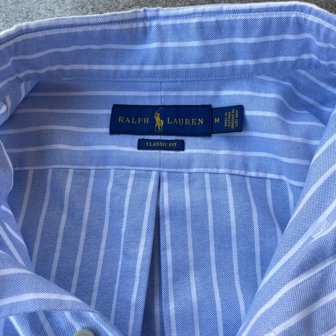 Blåvit randig skjorta från Ralph Lauren - 2