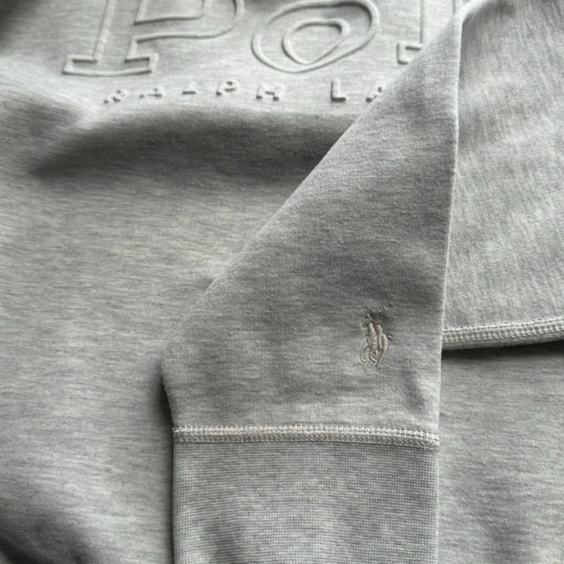 Grå sweatshirt från Polo Ralph Lauren