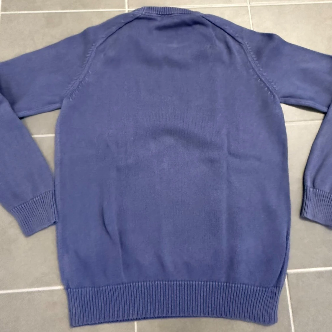 Blå stickad tröja från Morris - 4