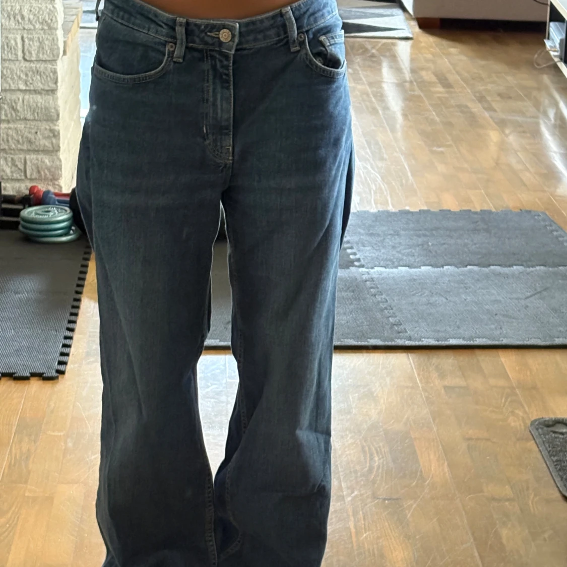 Blå wide jeans från Carin Wester - 3