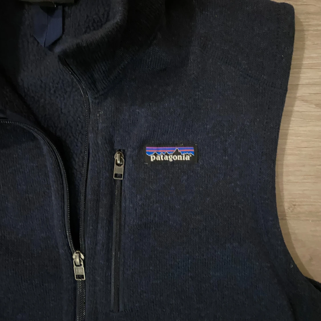 Patagonia fleece väst mörkblå  - 2
