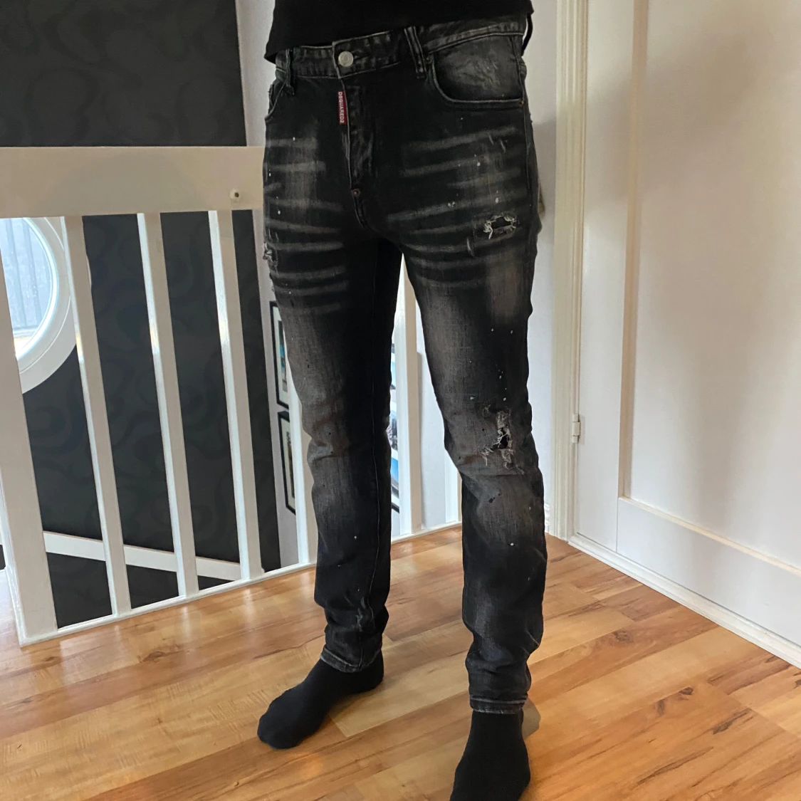 Svarta jeans från Dsquared2