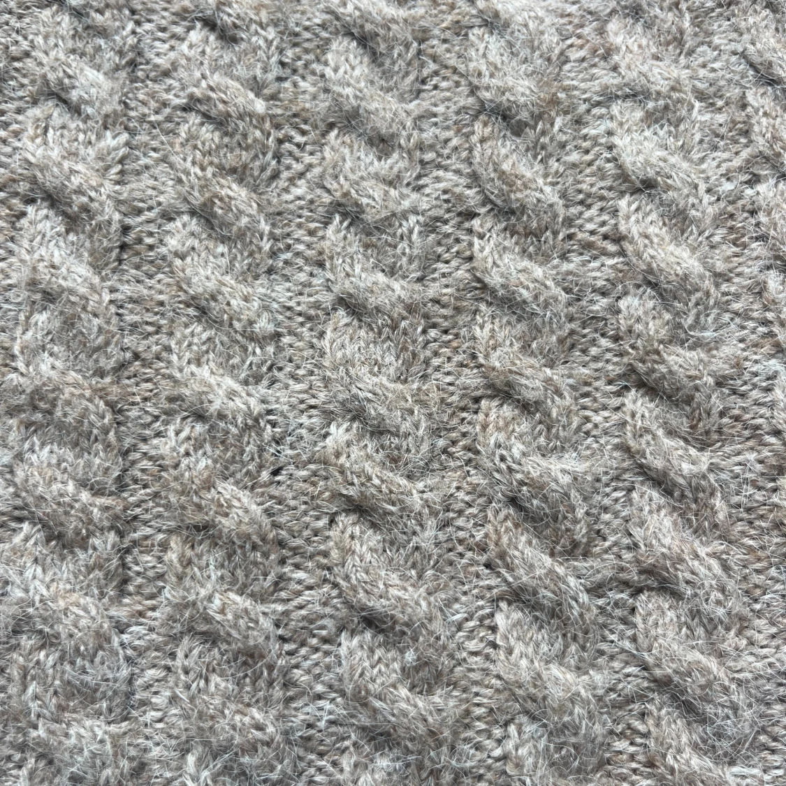 Beige stickad tröja från Nelly XS - 2