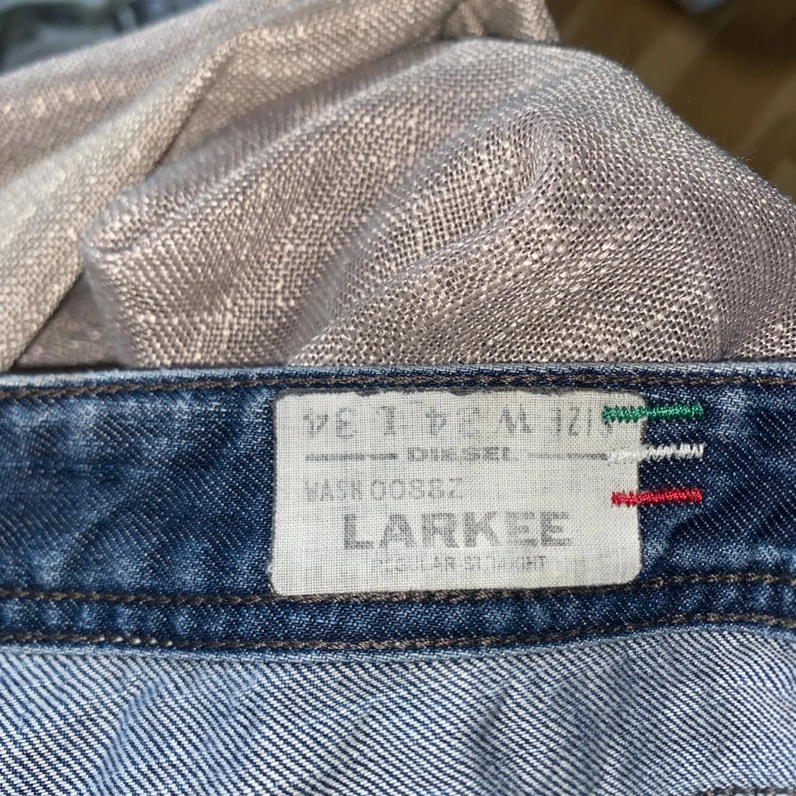 Diesel Larkee blå jeans straight fit 1990-2000 - 2