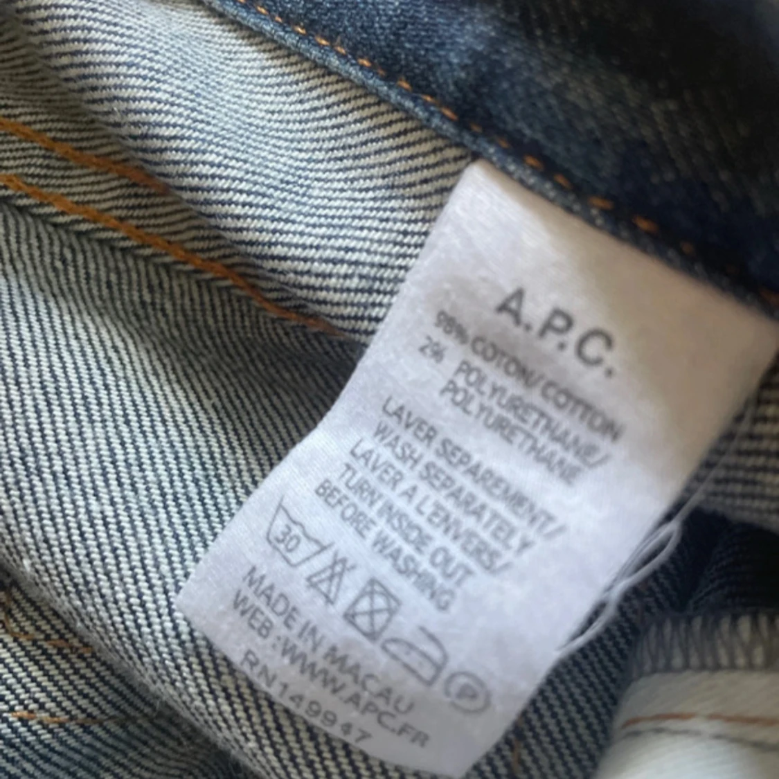 A.P.C. Petit New Standard jeans blå - 4