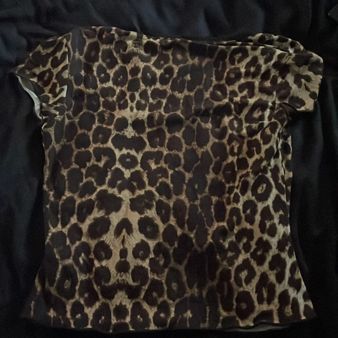 Leopardmönstrad topp från Romwe XS - 1