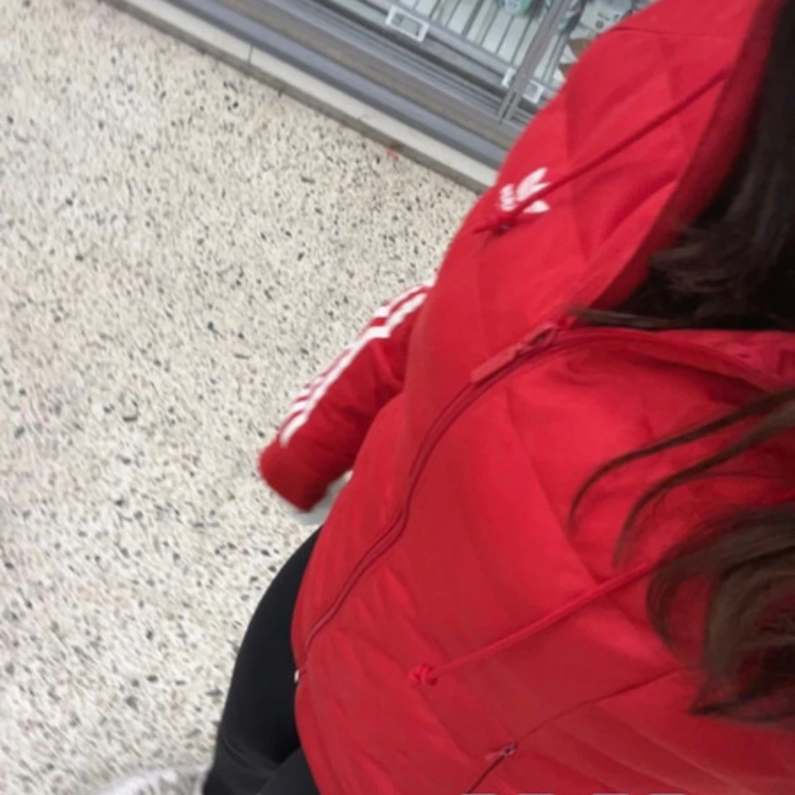 red adidas jacket