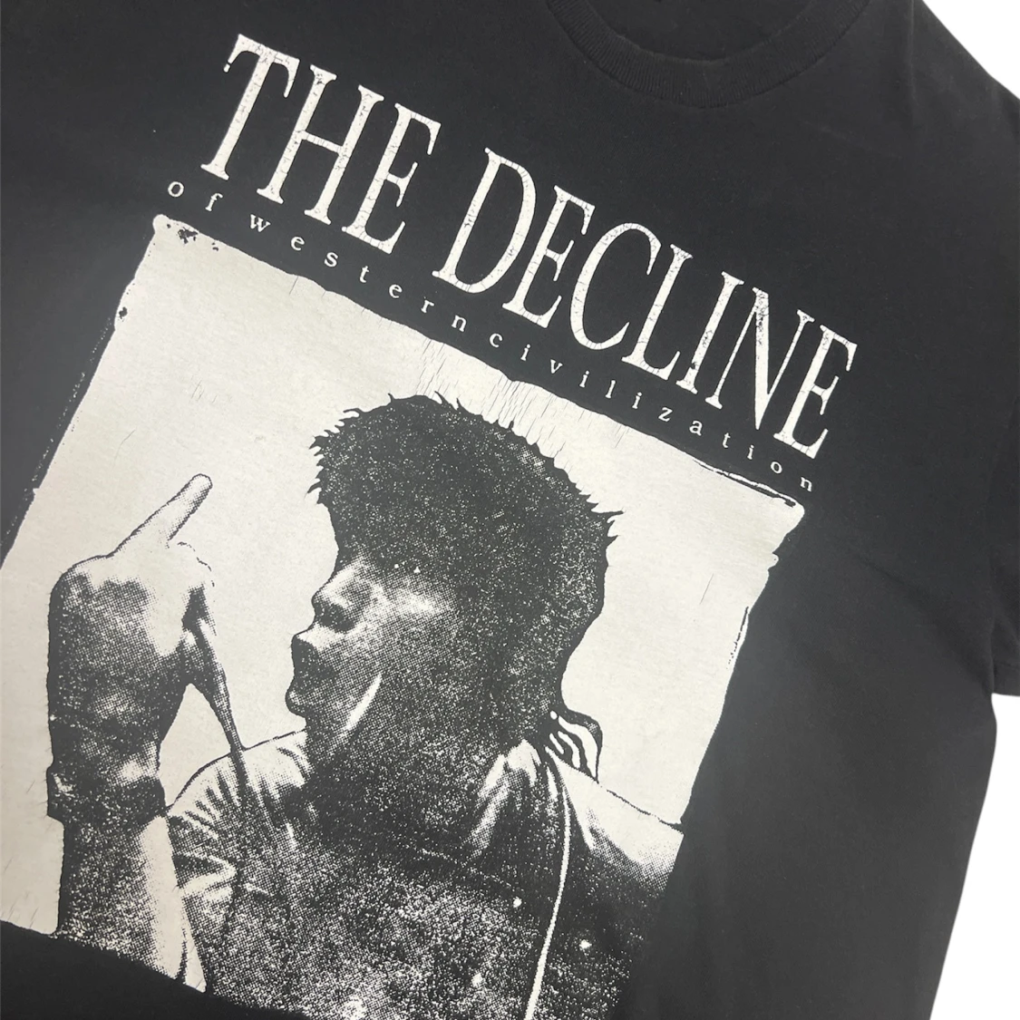 Supreme The Decline svart t-shirt M - 1