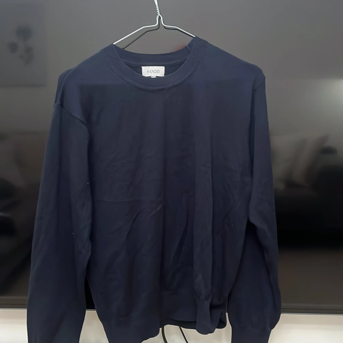 Mörkblå tröja från Sandö, stl S