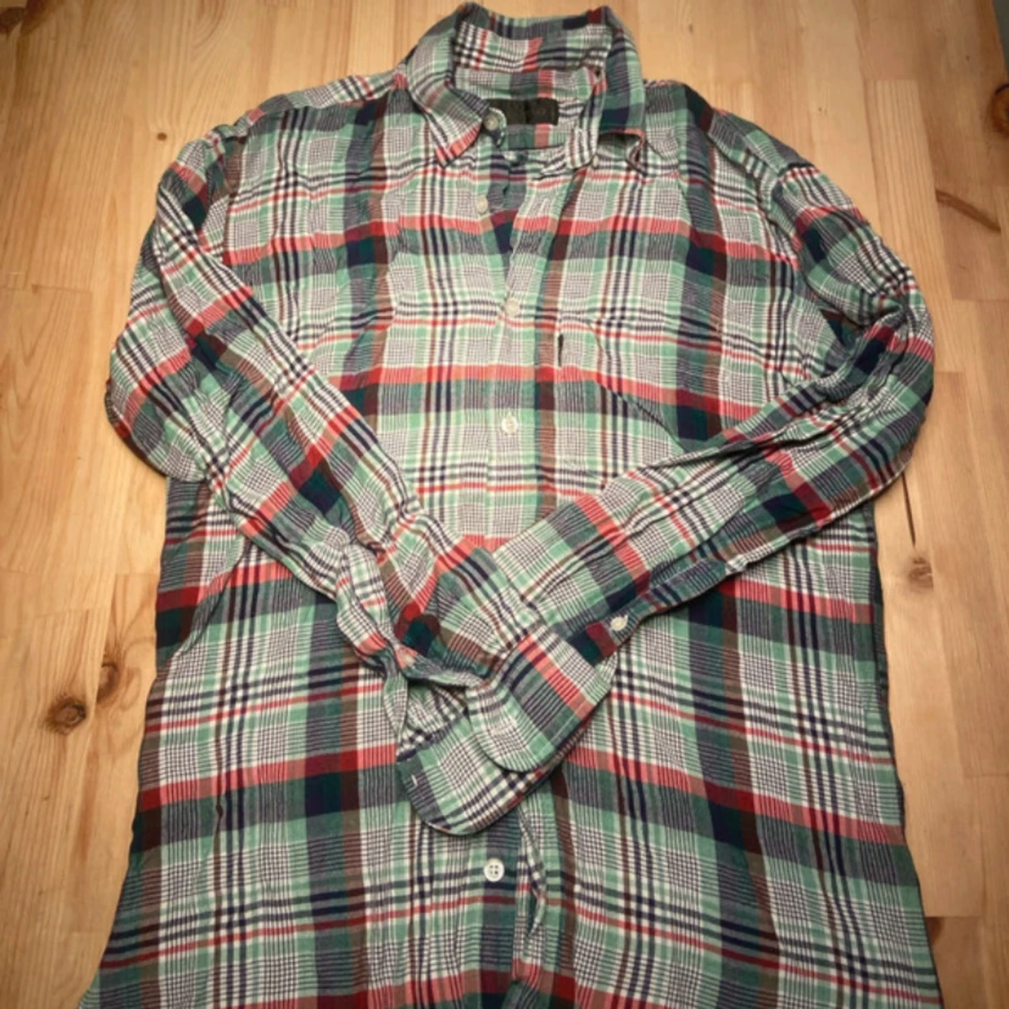 Rutig skjorta från Valentino  - 2