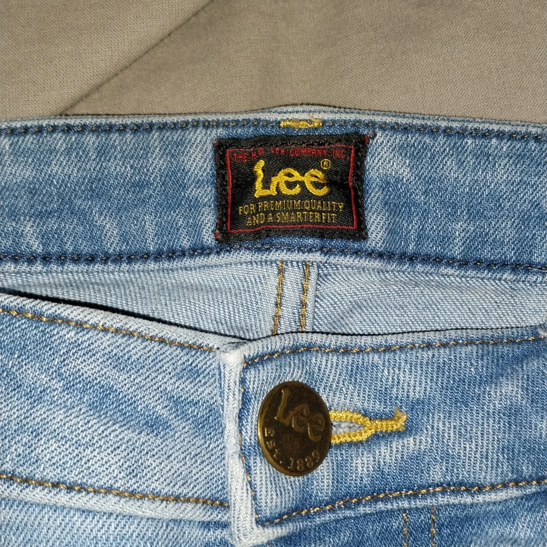 Ljusblå jeans från Lee - 3