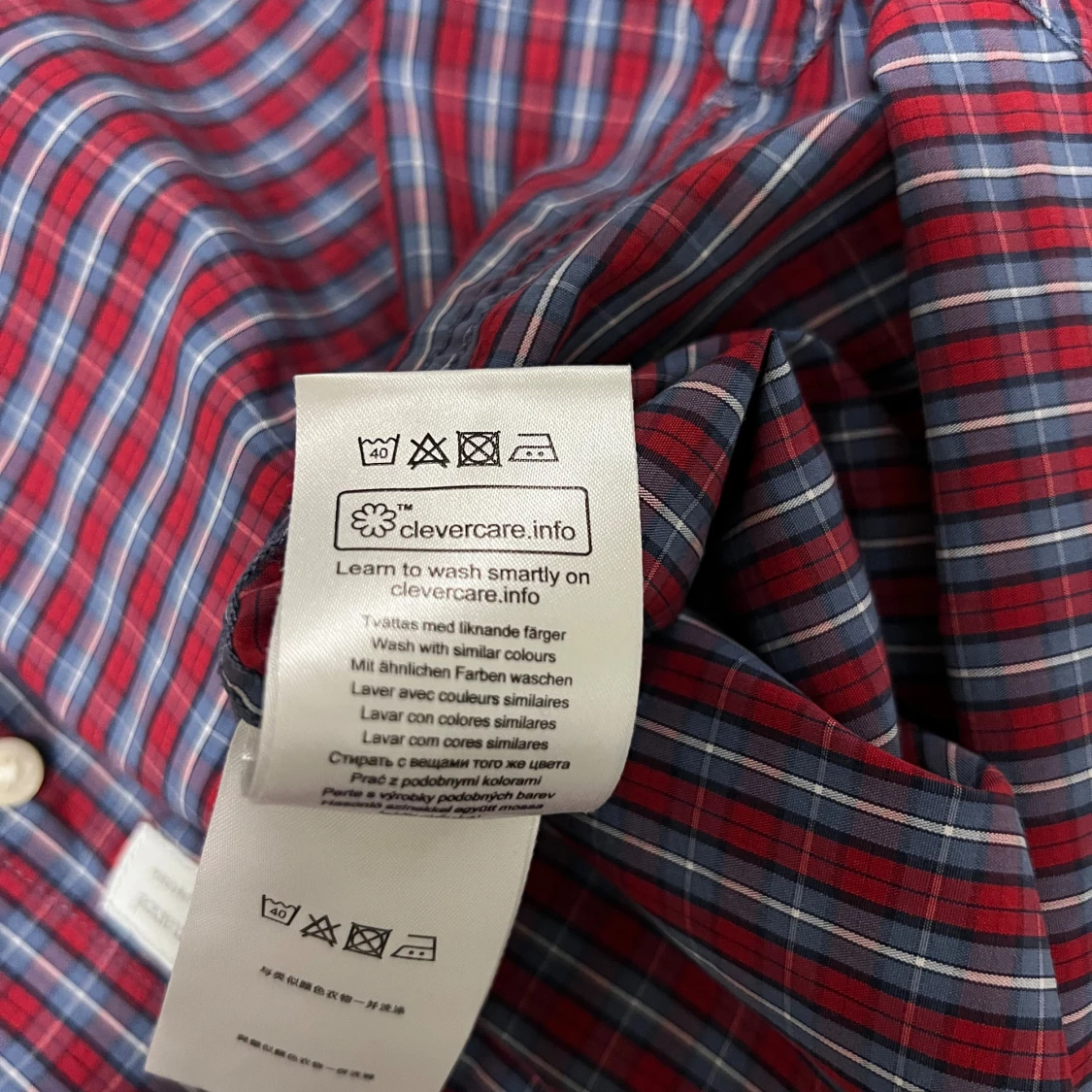 Rutig skjorta från Peak Performance L - 4