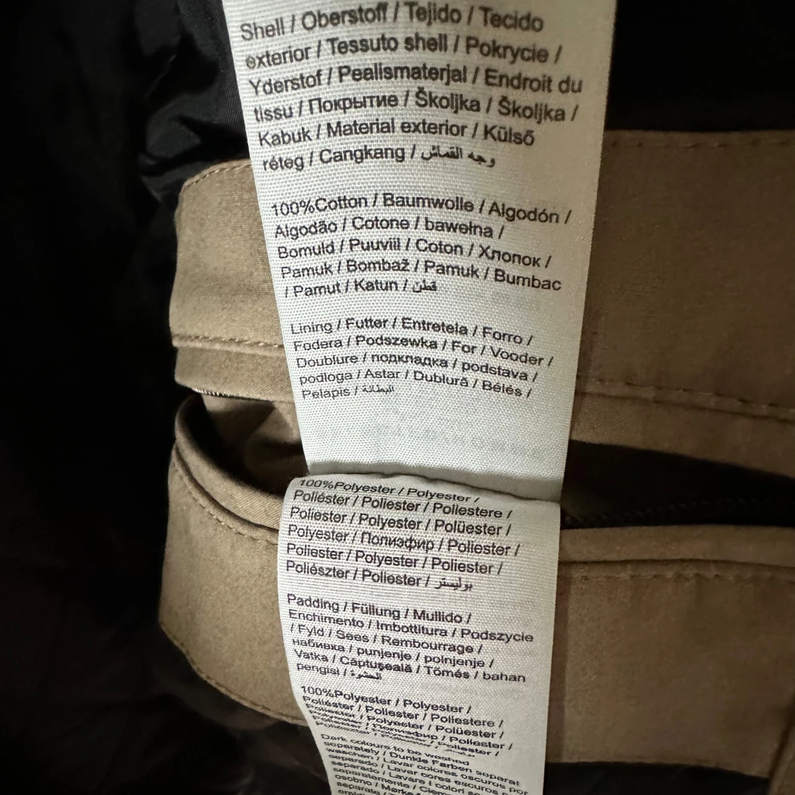 Beige fodrad trenchcoat från Selected Homme - 3