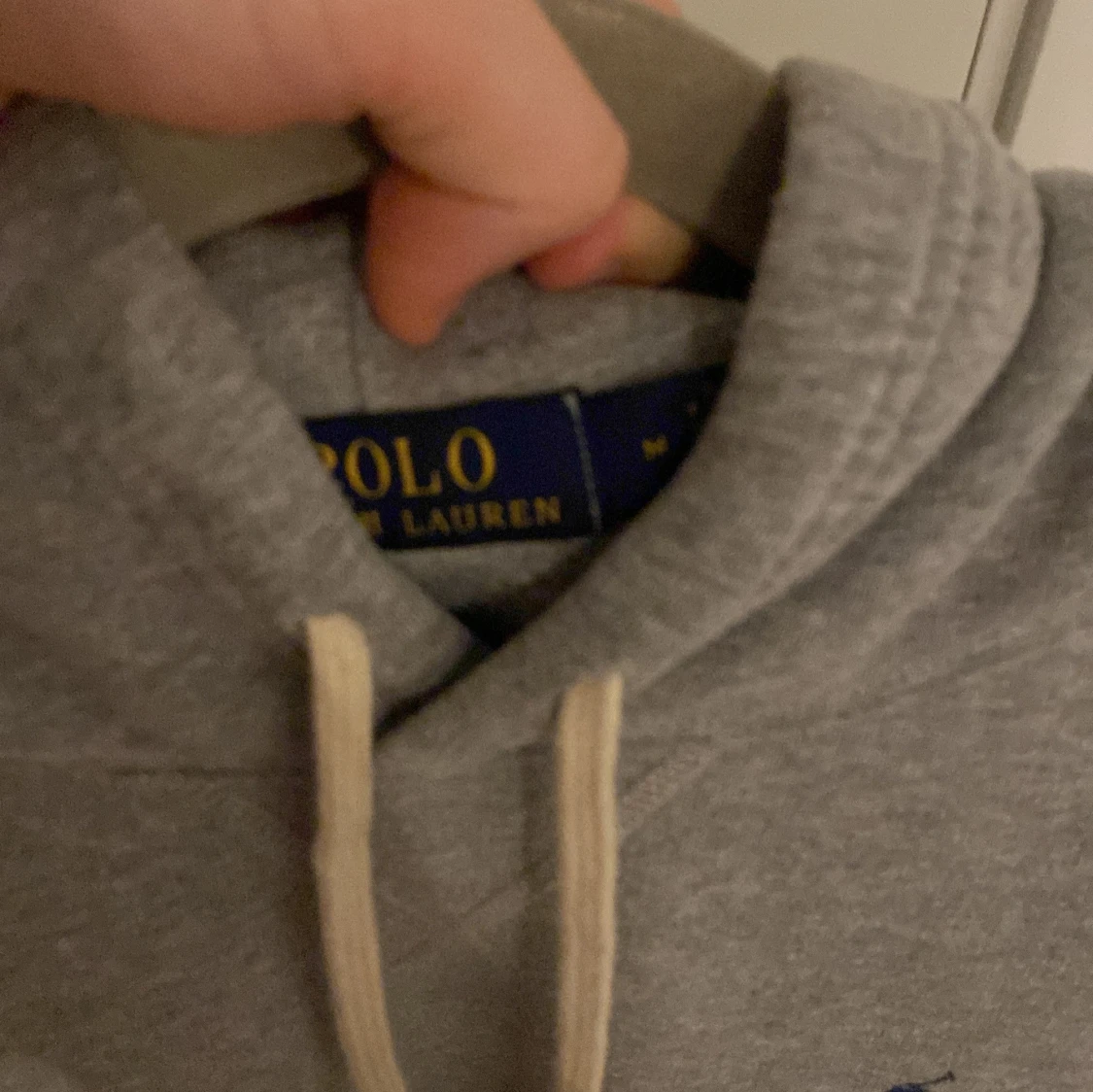 Grå hoodie från Polo Ralph Lauren - 4