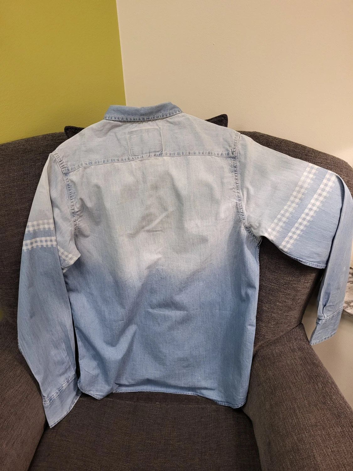Ljusblå jeansskjorta från Big Star - 3
