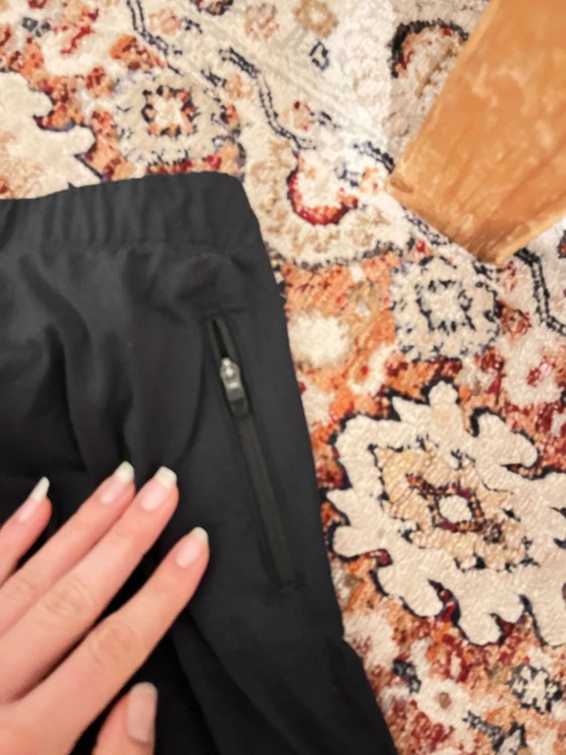 Svarta träningsbyxor från Asics - 2