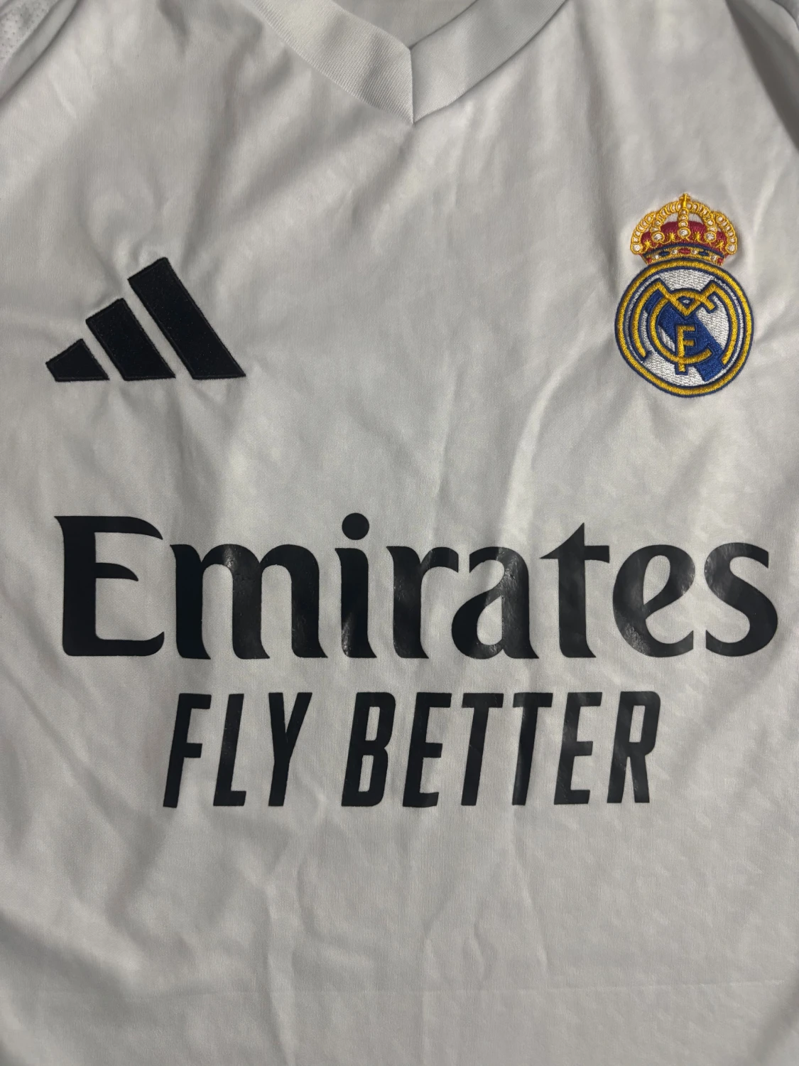 Real Madrid vit matchtröja Adidas - 2