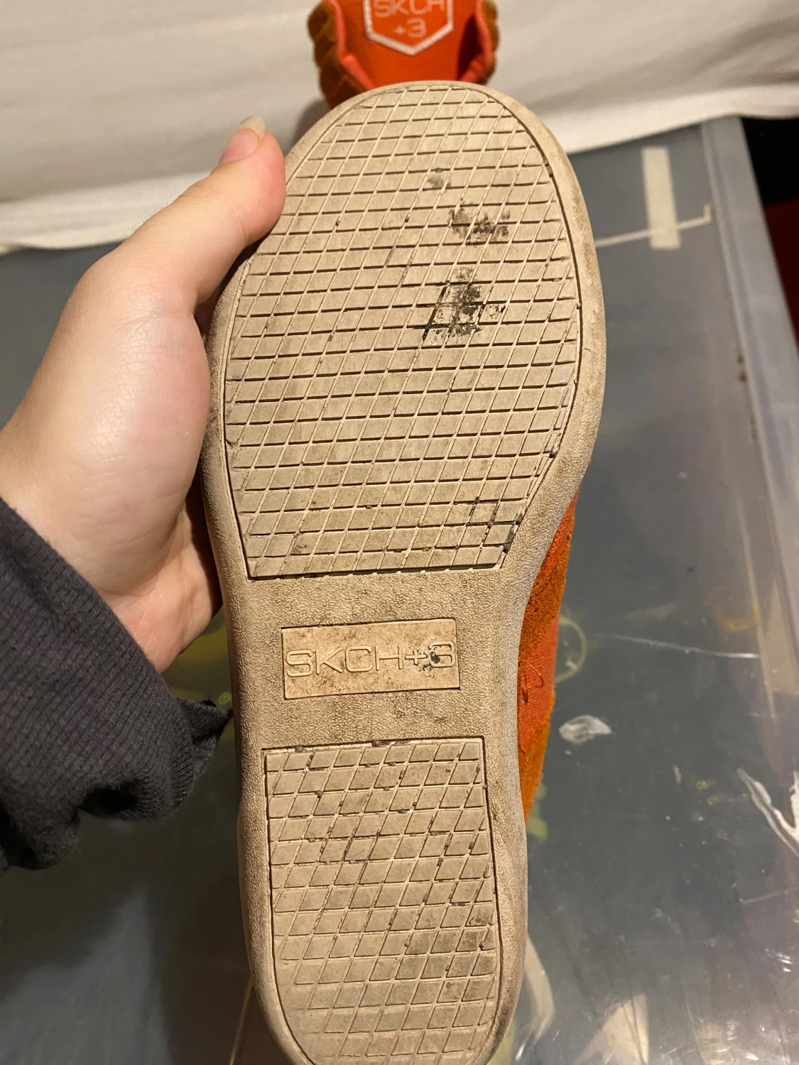 orange wedge sneakers från SKCH+3 - 3