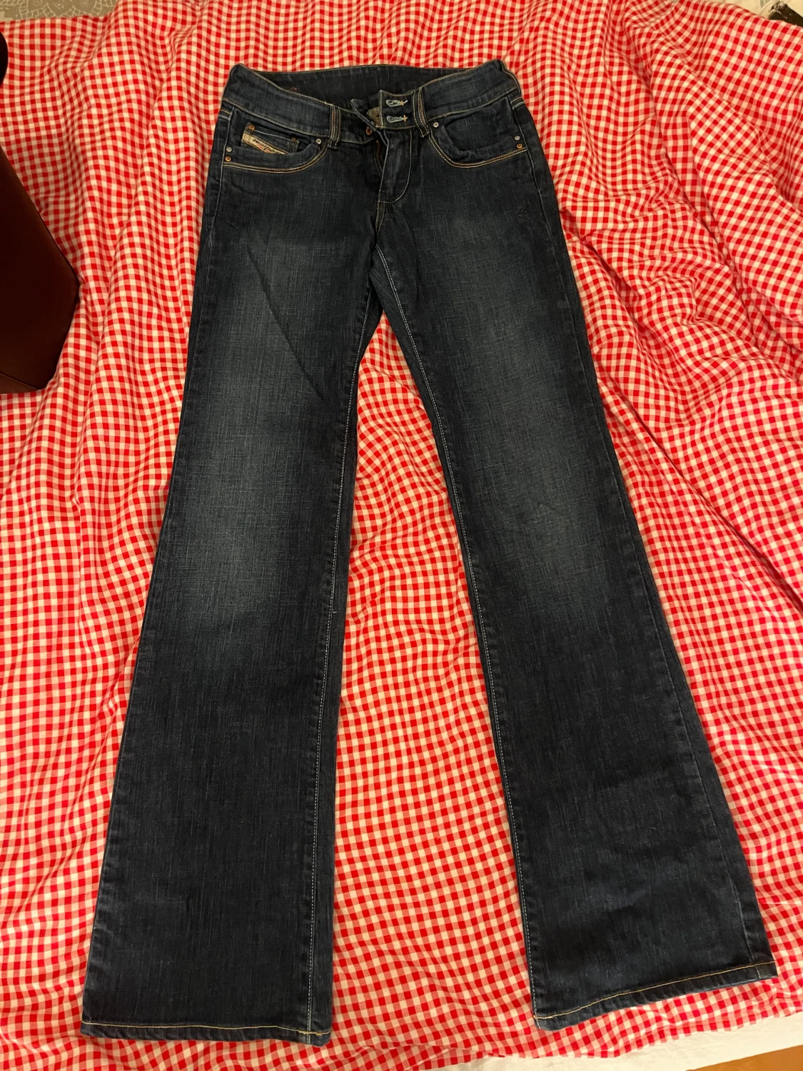 Diesel bootcut jeans mörkblå