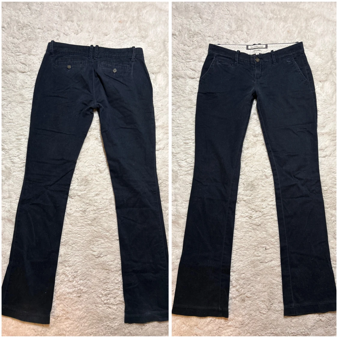 Low waist byxor Abercrombie & fitch vintage ultra lowrise Lågmidjade - 3