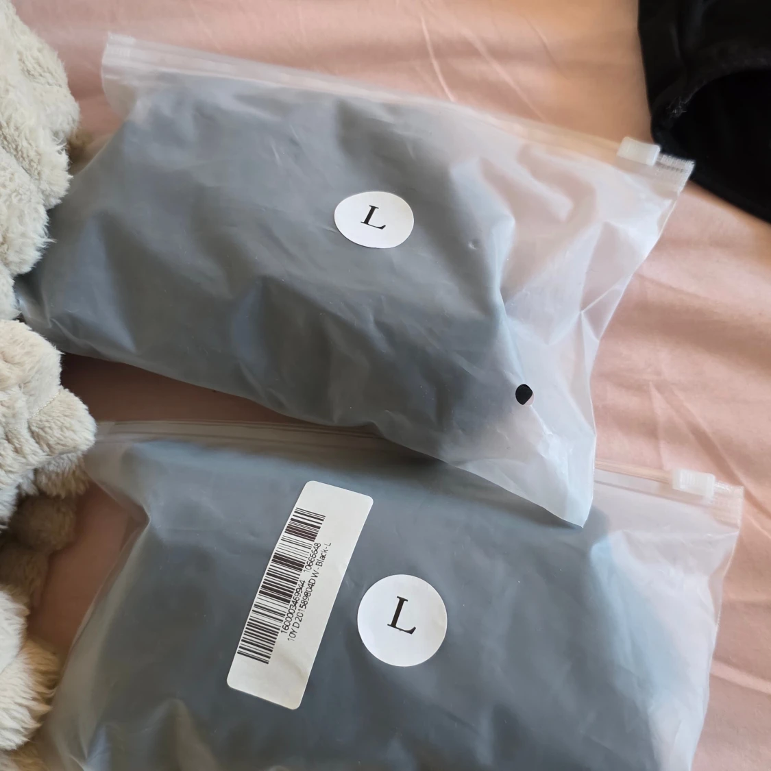 5 nya svarta menstrosor L samt 2 bikini Menstrosa L  - 2