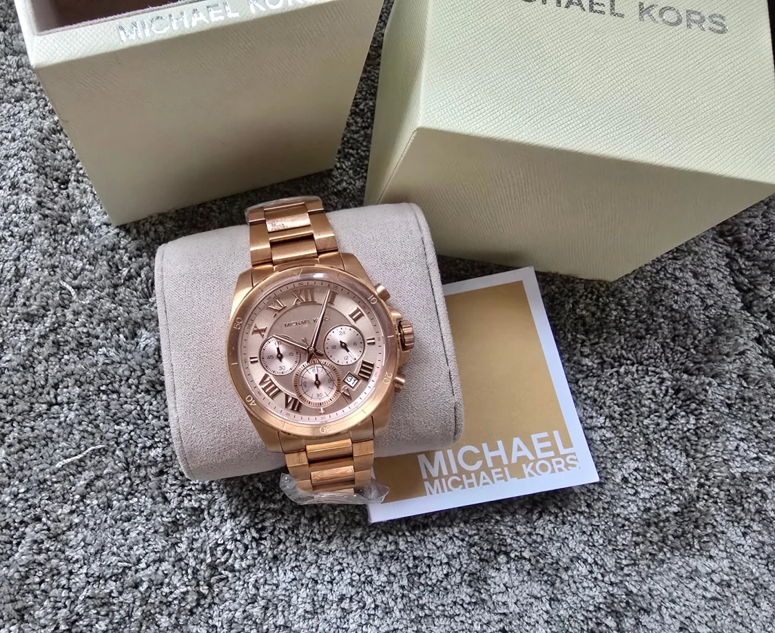 Roséguld klocka från Michael Kors - 1