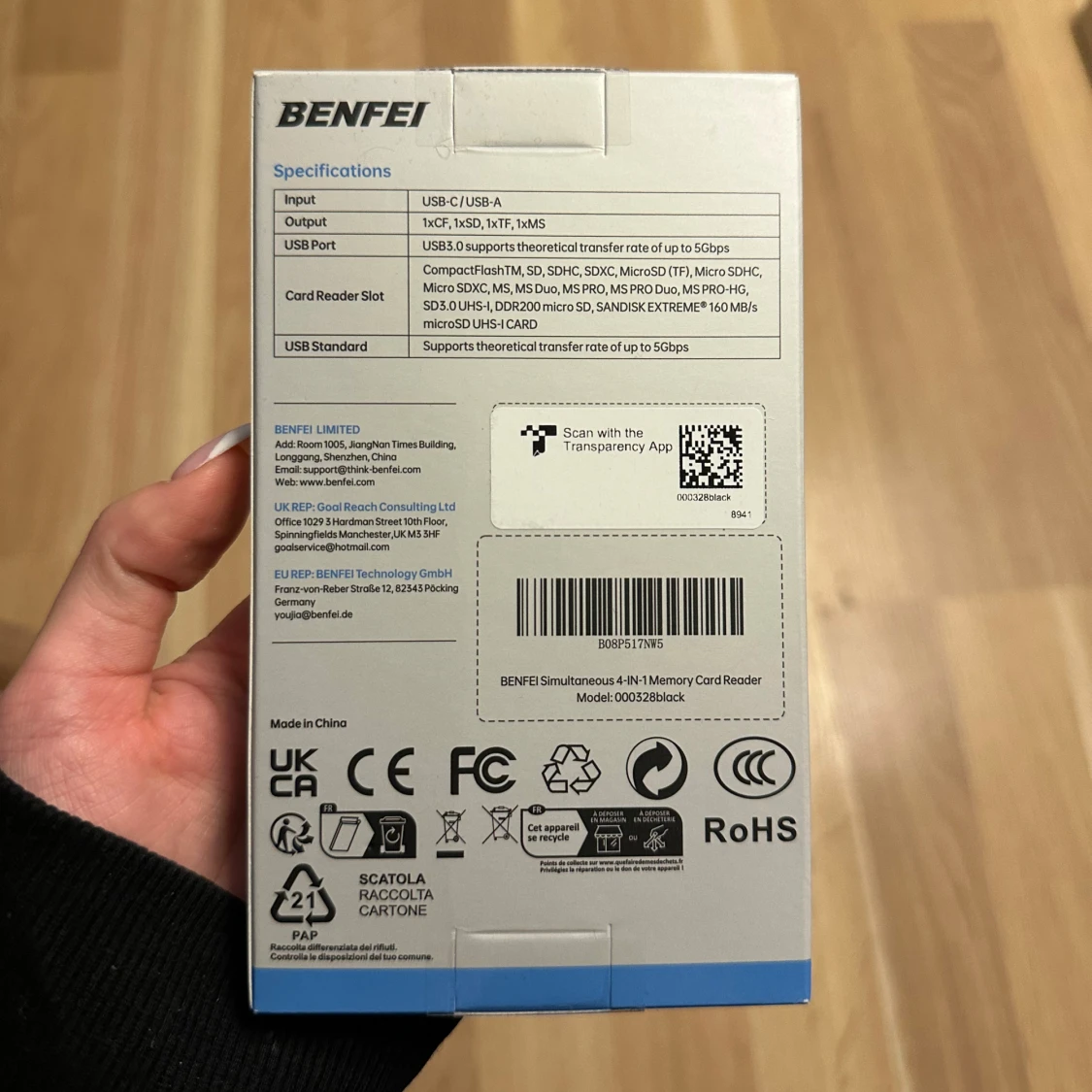 Minneskortsläsare - 2