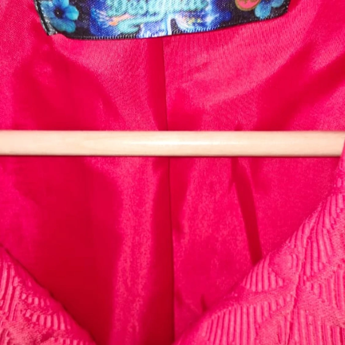 Mönstrad rosa kappa från Desigual