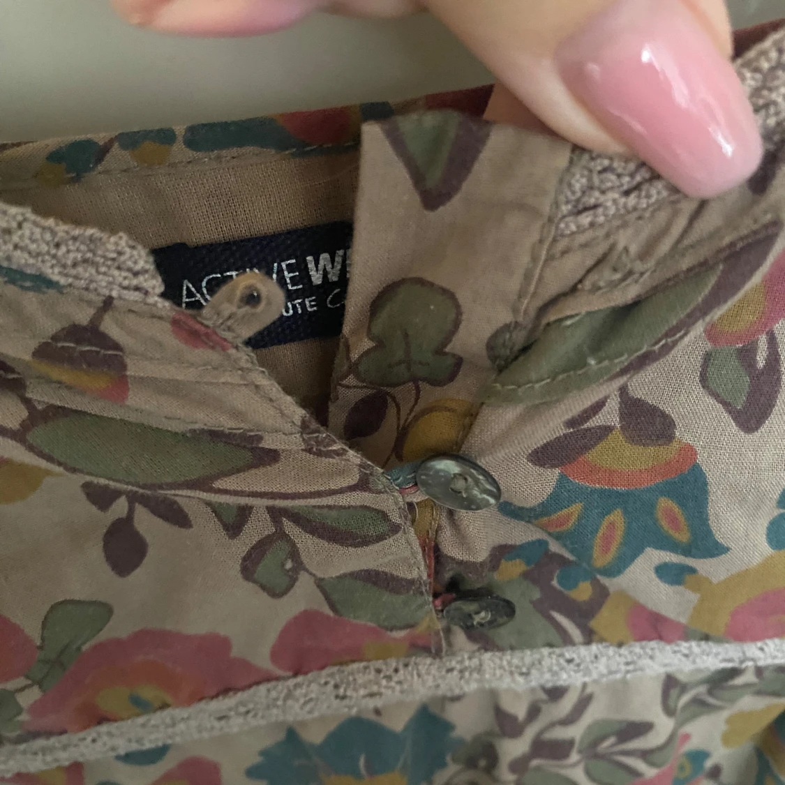 Blommig sommartopp - 2