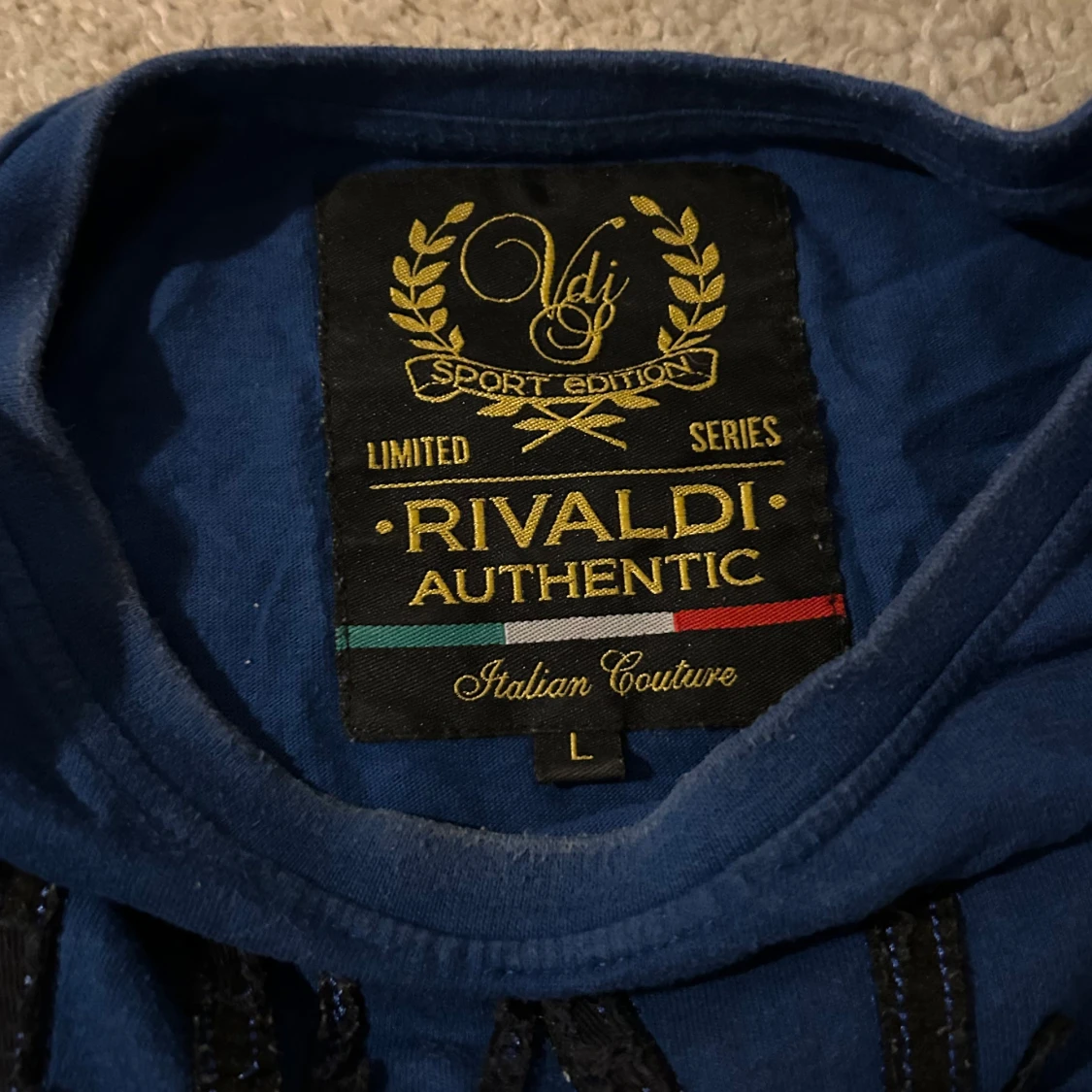 Blå långärmad tröja Rivaldi  - 3