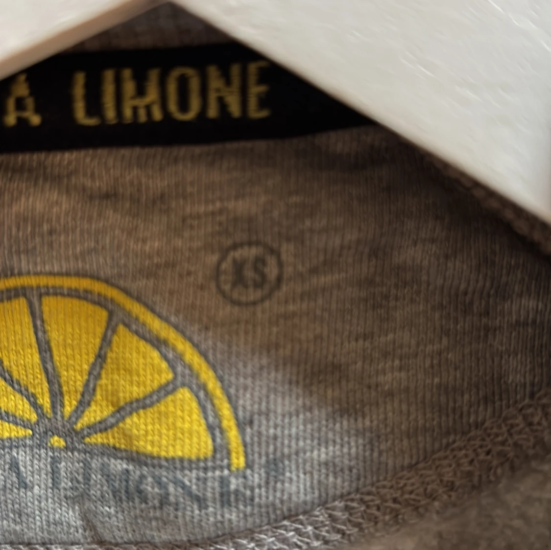 Grå sweatshirt Acqua Limone XS - 3