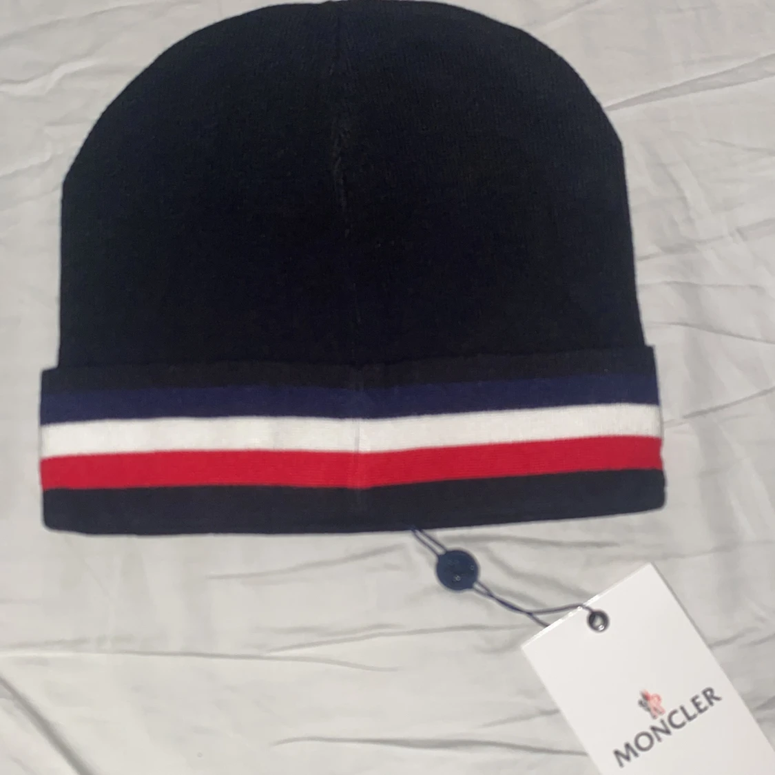 Moncler mössa med ränder - 1