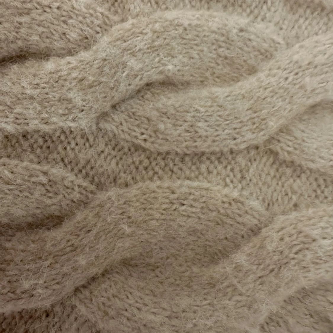 Stickad kortärmad tröja - 3