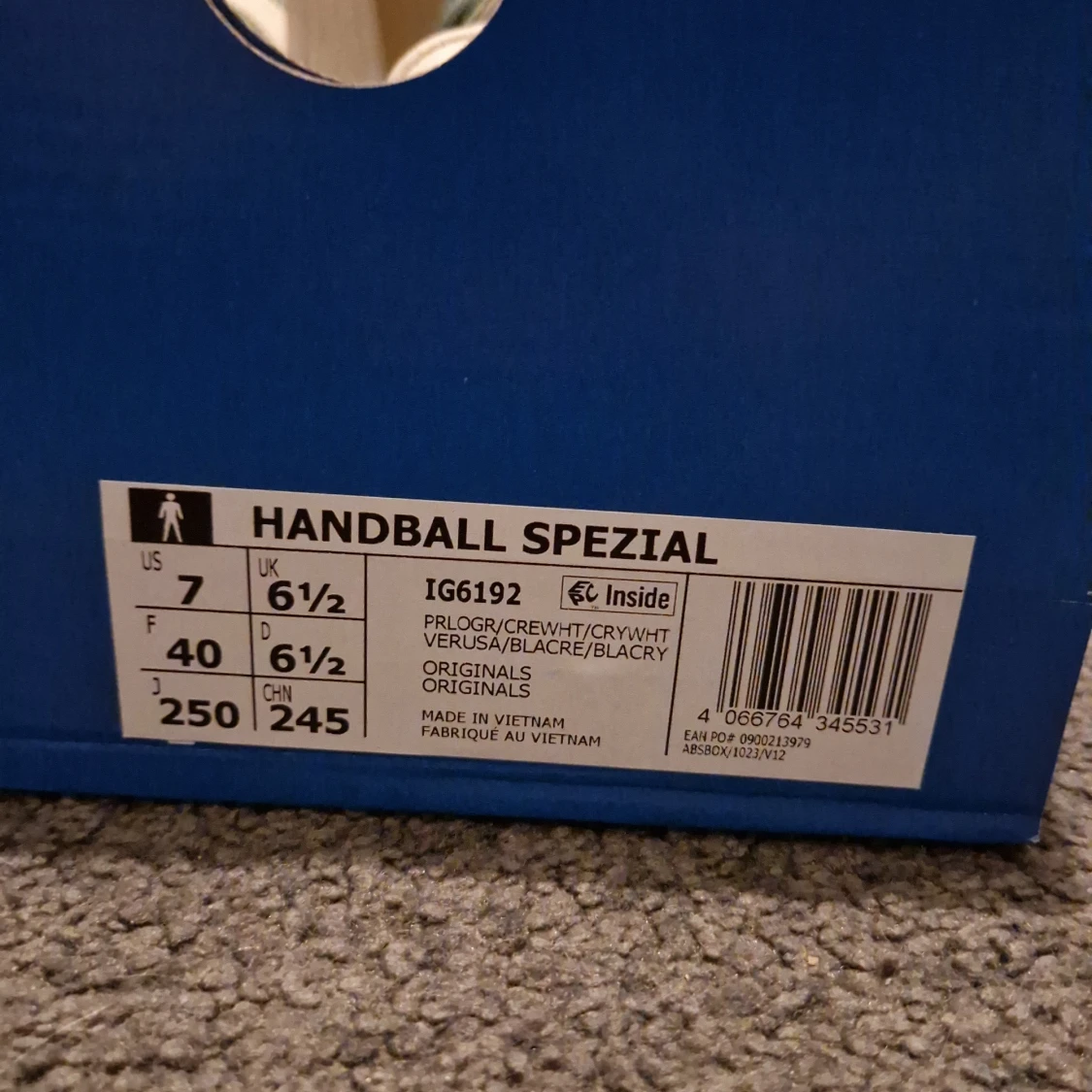 Adidas Handball Spezial gröna sneakers