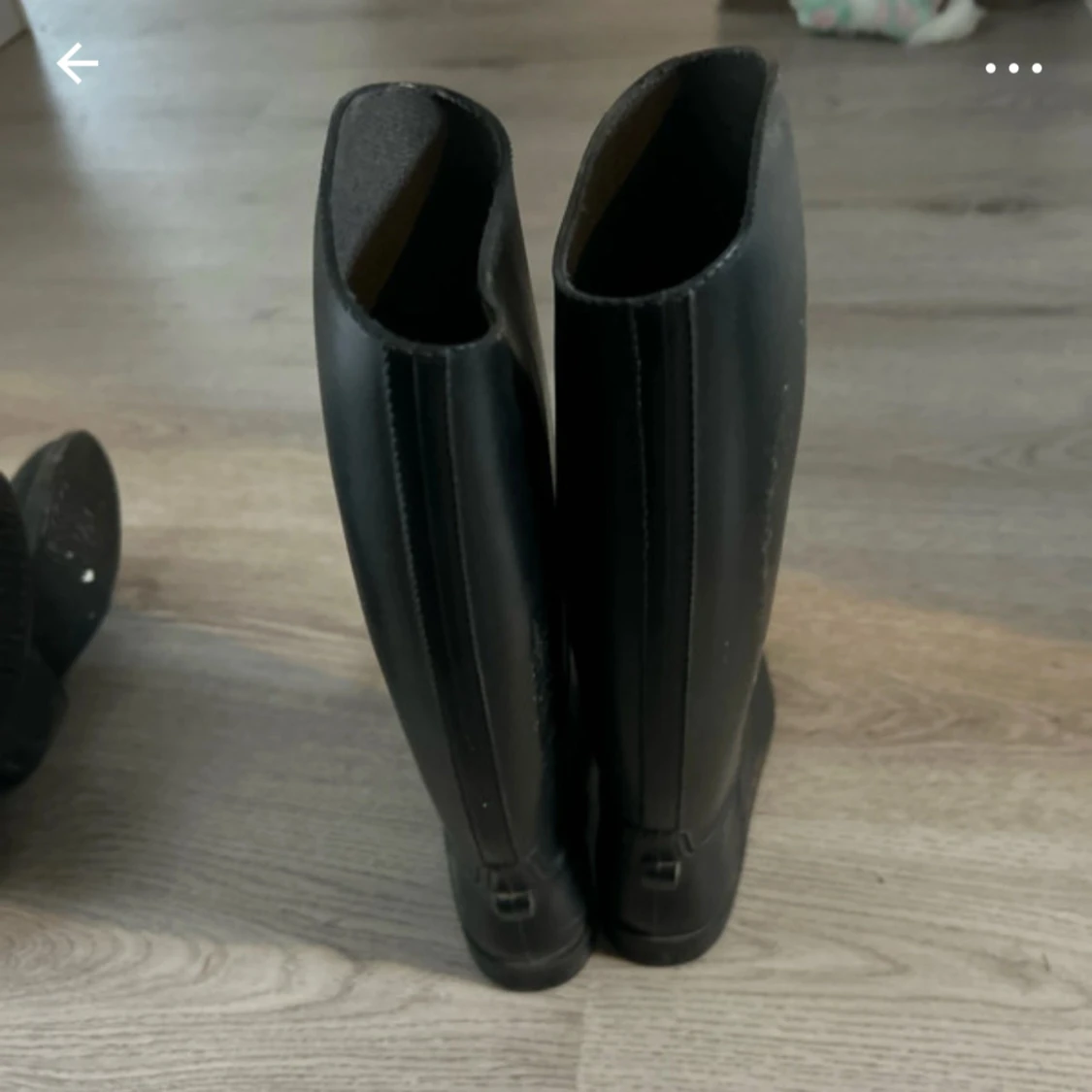 Svarta höga ridstövlar  - 2