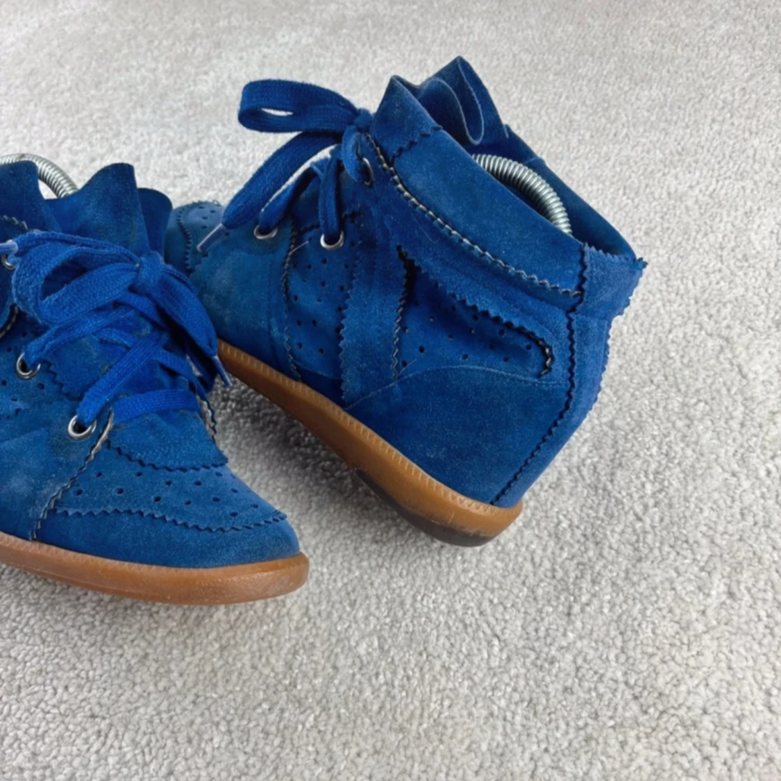 Blåa Isabel marant skor - 1