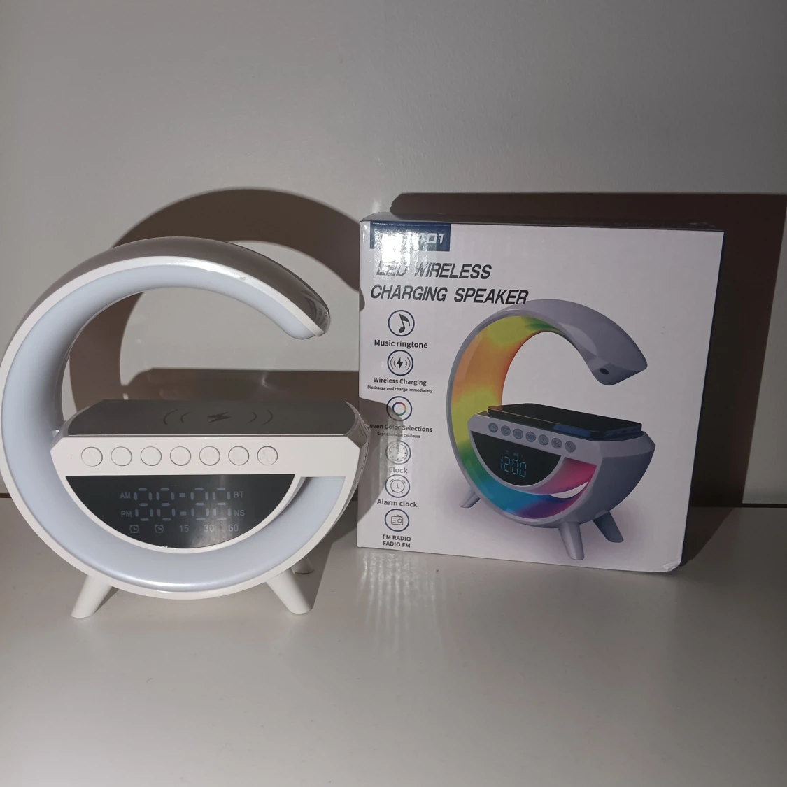 Mini3401 LED Wireless Charging Speaker