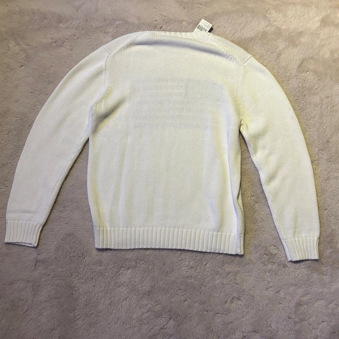 Vit stickad tröja Polo Ralph Lauren - 1