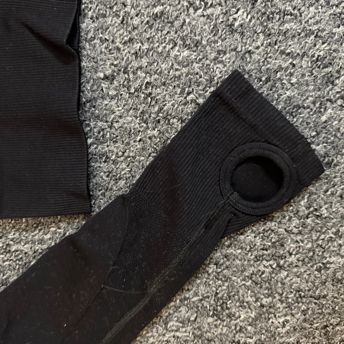 Svart croppad träningstopp Gymshark - 2