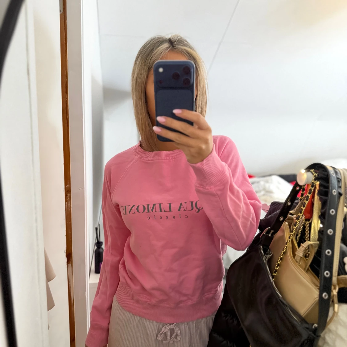 Rosa sweatshirt från Aqua Limone